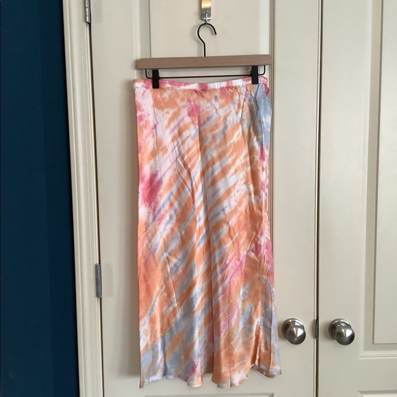 Young Fabulous & Broke Tie Die Satin Amor Tank and Felicity Skirt Size M - Picture 6 of 6